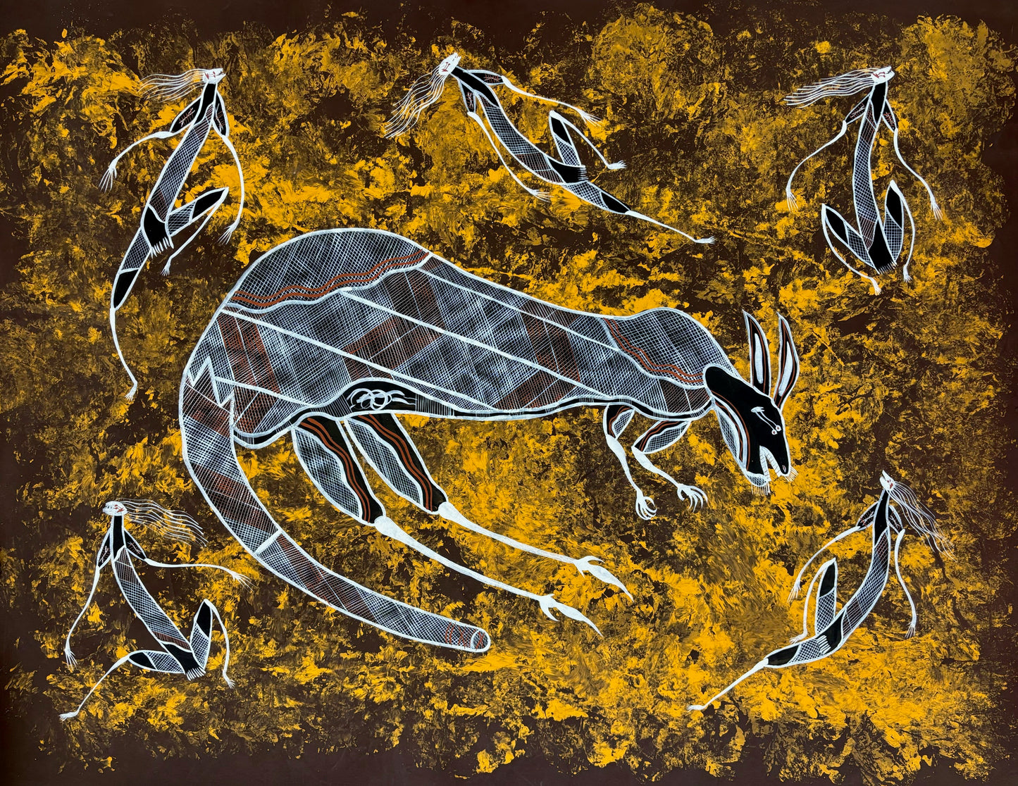 Kangaroo & Five Mimis | EB-278