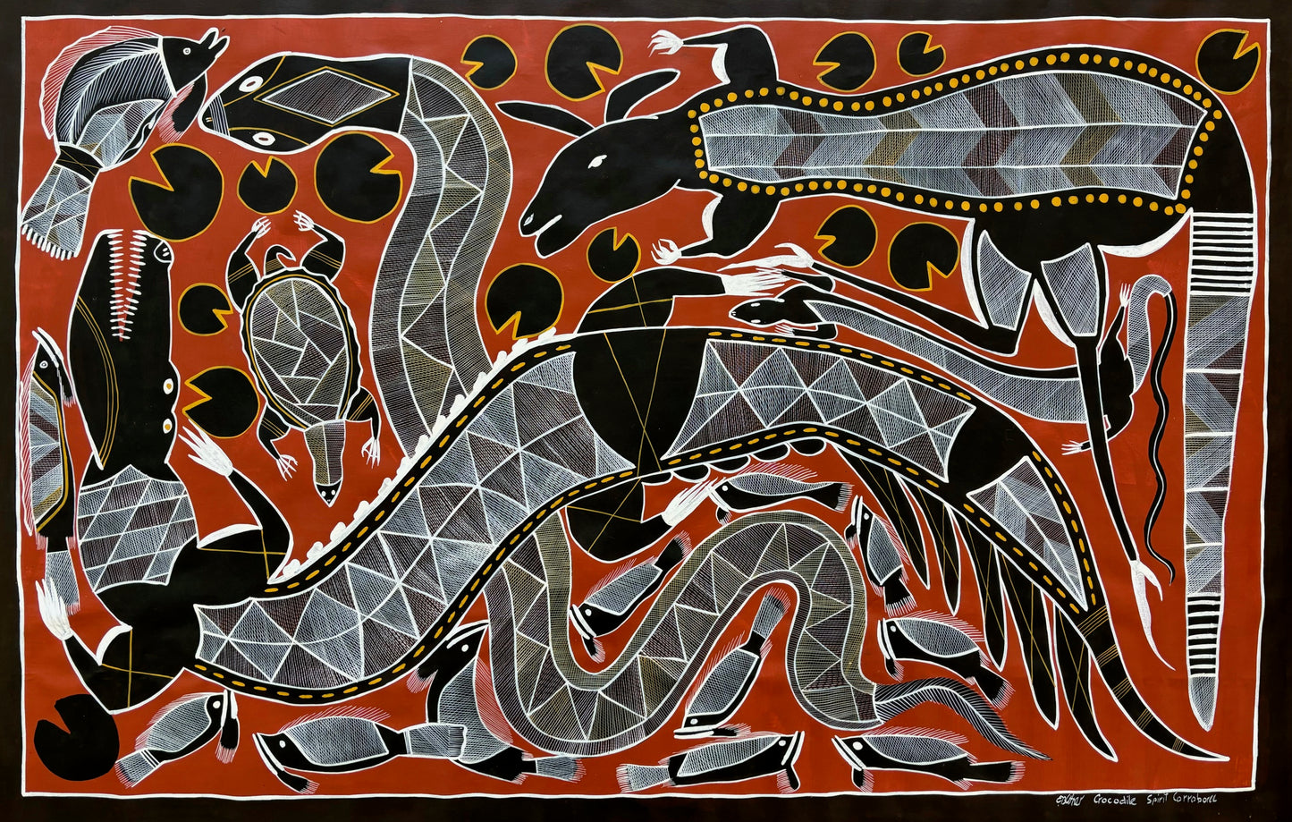 Crocodile Spirit Corroboree | EB-506