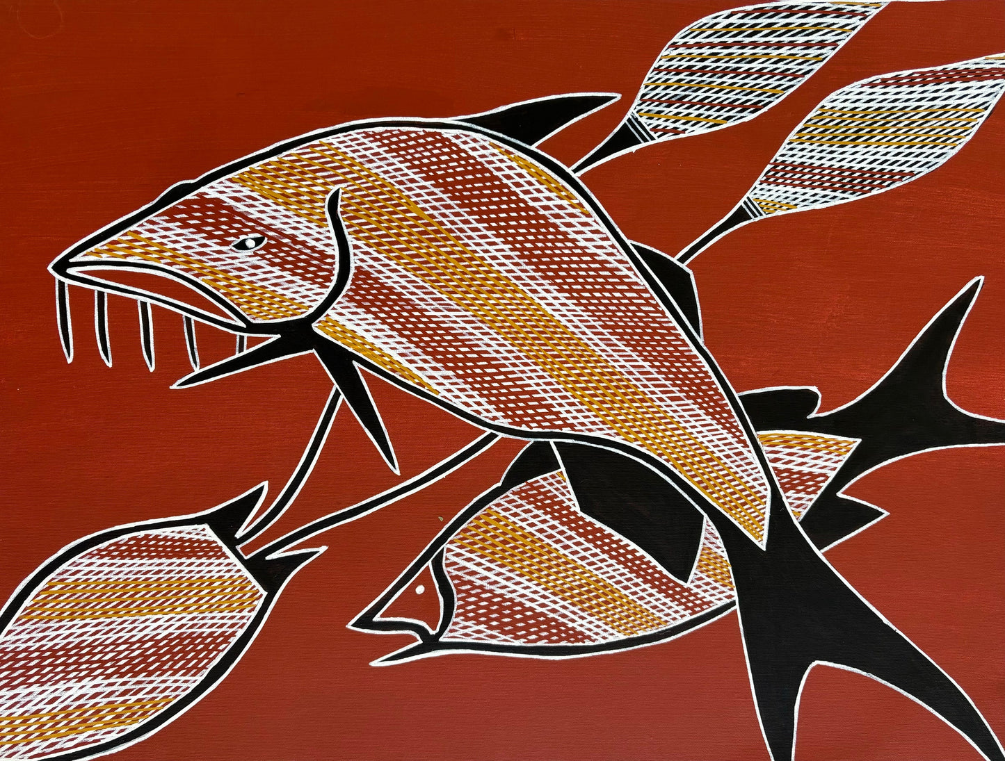 Catfish, Bream and Yam | GA-3206