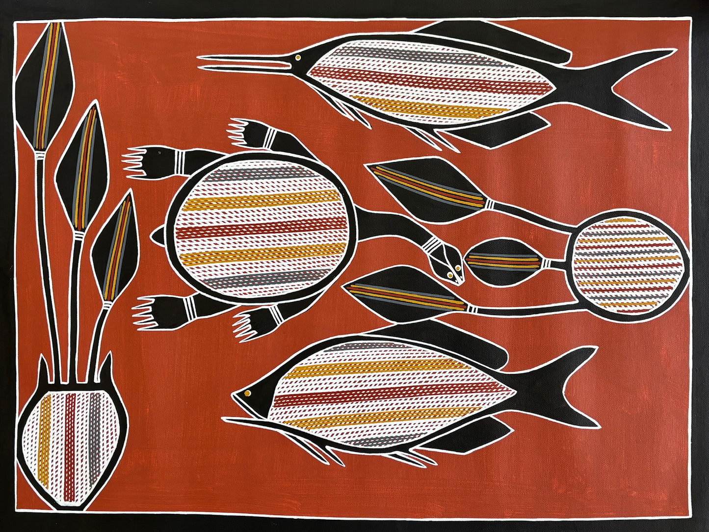 Yams, Turtle & Bream | GA-5035