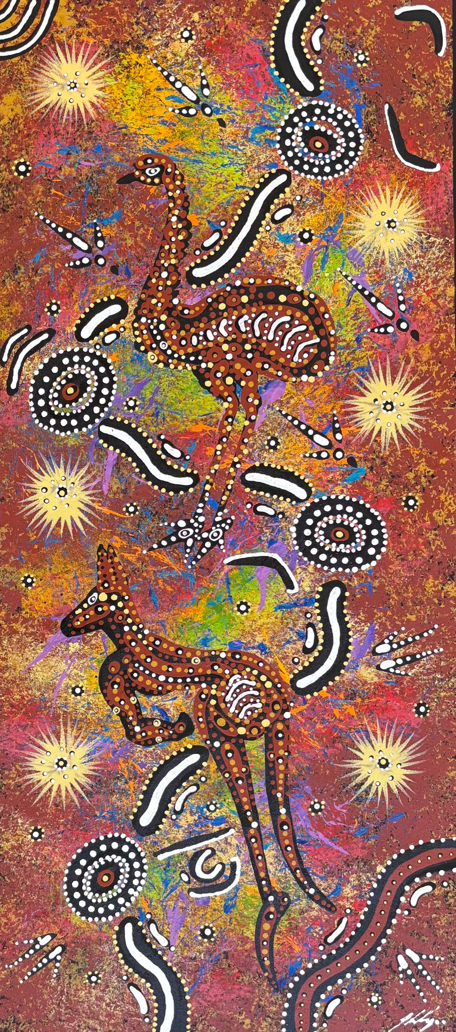 Emu & Kangaroo | GA-6105
