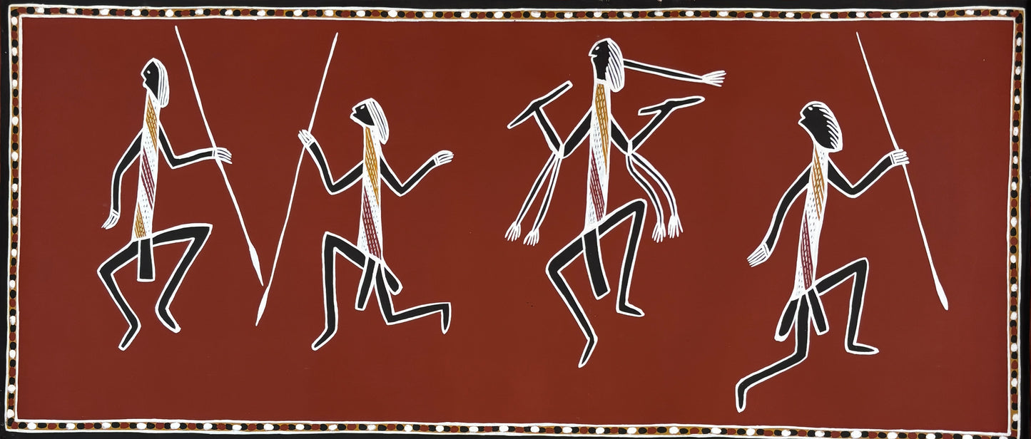 Worriors Performing the Corroboree | KW-264