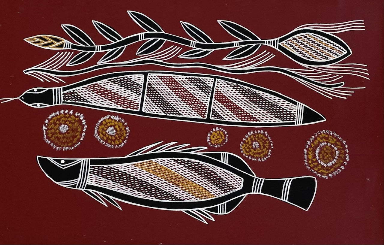 Barramundi, Snake & Yam | P-1476