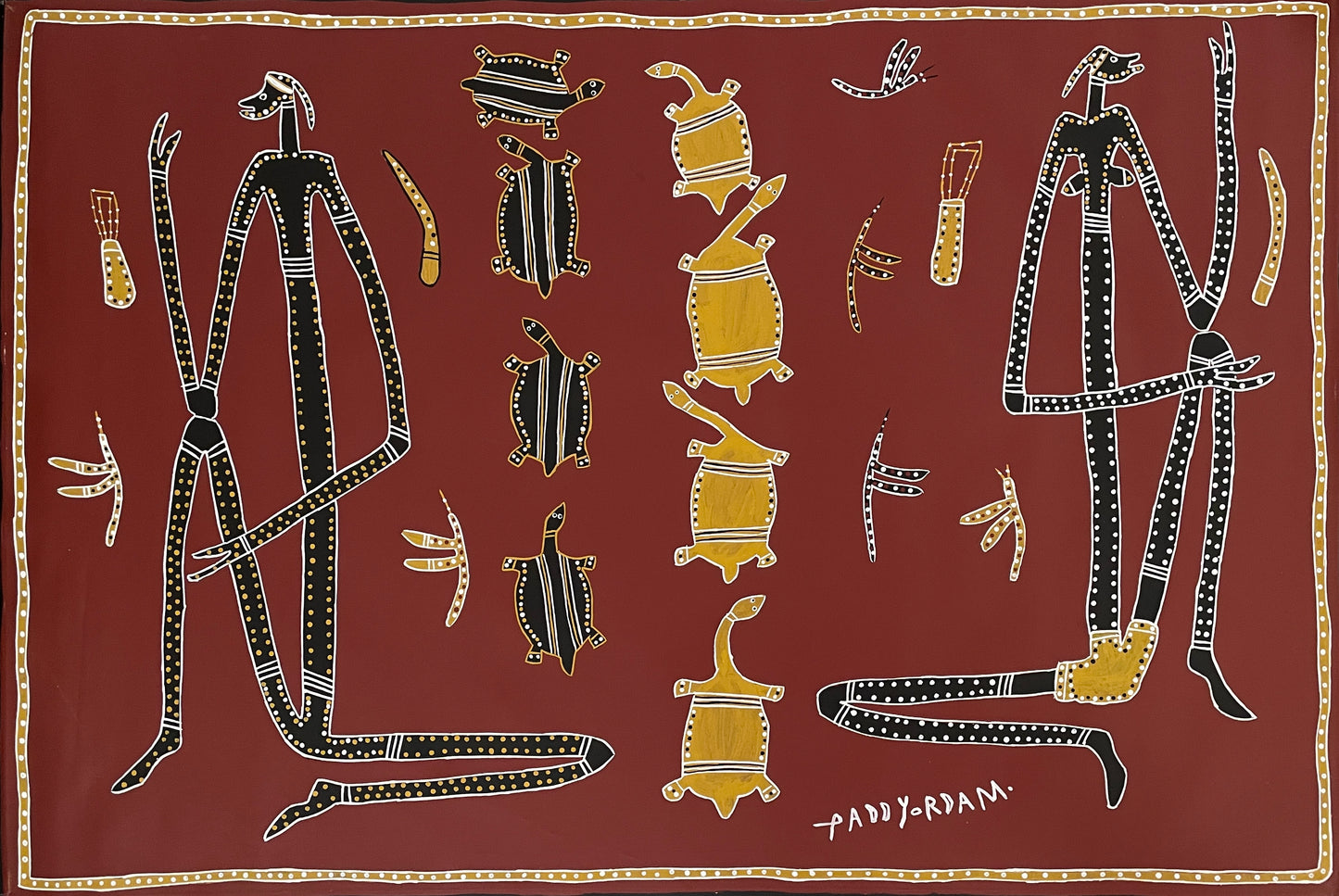 Mimi Man and Woman with Bush Tucker | PF-373