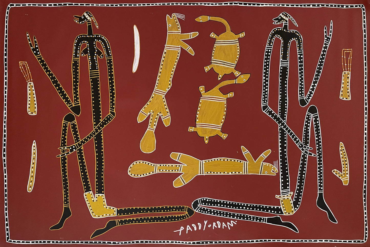 Mimi Man and Woman with Bush Tucker | PF-377