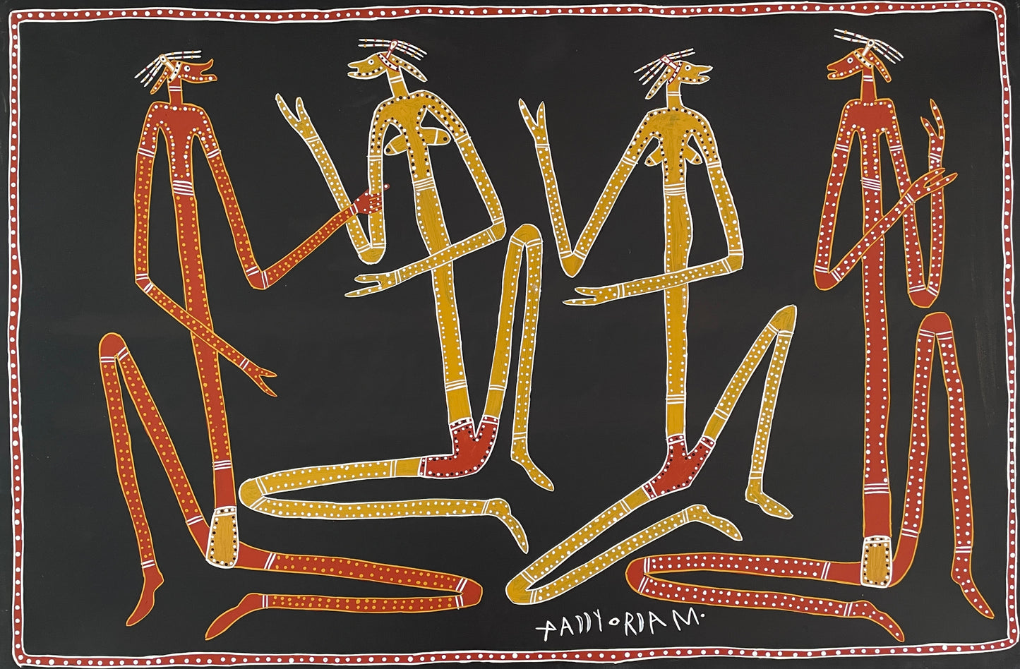 Two Married Couples Exchanging Stories | PF-683