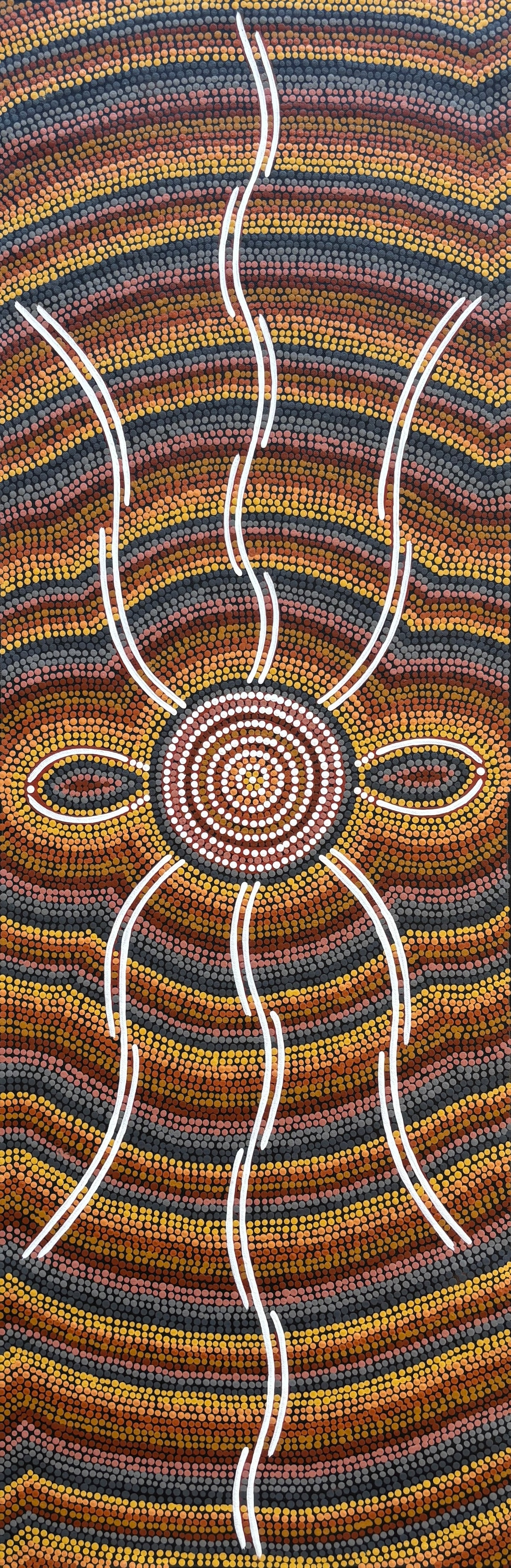Two People At Big Waterhole | SP-2791