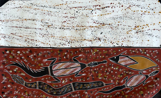 Crocodile, Water Goanna & File Snake | GA-2260