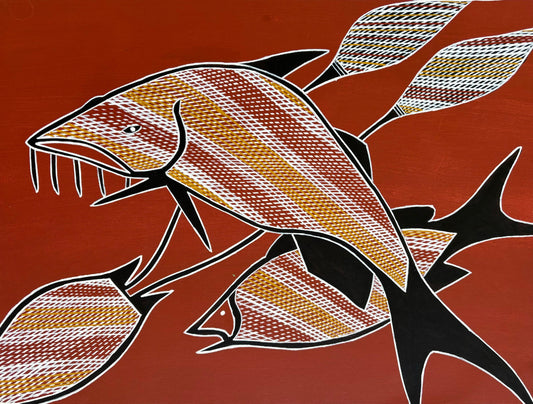 Catfish, Bream and Yam | GA-3206