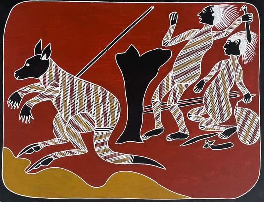 Hunting Kangaroo | GA-3684