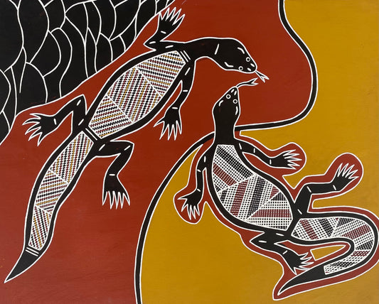 Two Goanna  | GA-5527