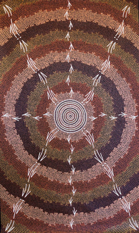 Emus and Kangaroo | GA-5817
