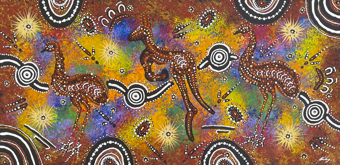 Kangaroo and Emu Country | GA-5969