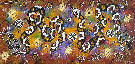 Dancing Snake Dreaming | GA-5970