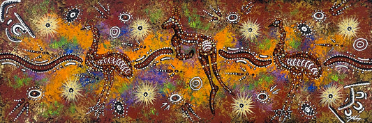 Dancing Emu and Kangaroo | GA-5973