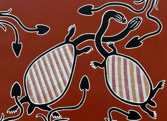 Two Long Neck Turtle | GA-5988