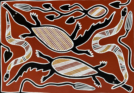 Freshwater Crocodile & Bush Animals | GA-6048