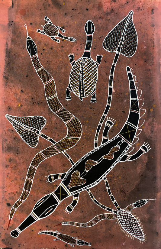 Crocodile & Bush Animals | GA-6084