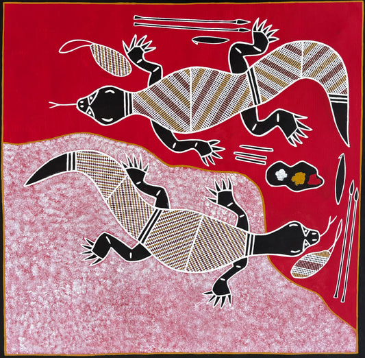 Water Goanna & Land Goanna | GA-6242