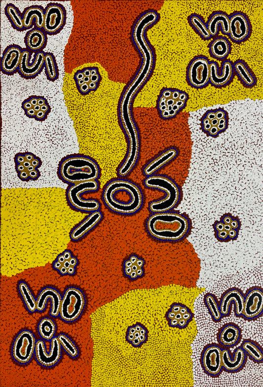 Bush Fire Dreaming & Bush Bean | GA-966