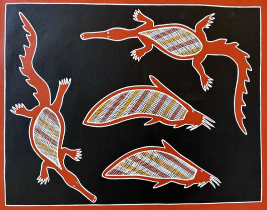 Eel Tail Catfish & Freshwater Crocodiles | GA-5585