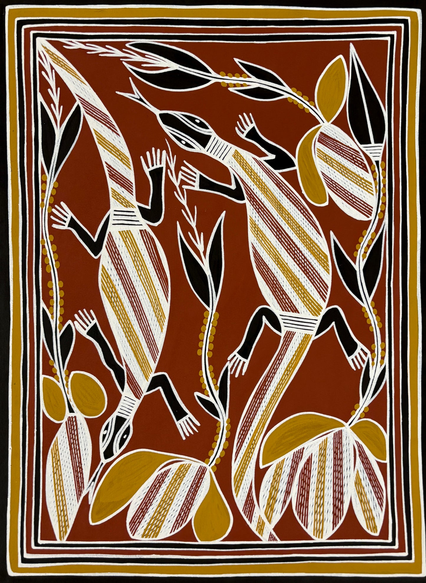 Two Water Goanna | KW-233