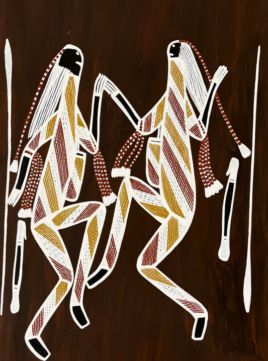 Two Mimis Dancing | KW-494