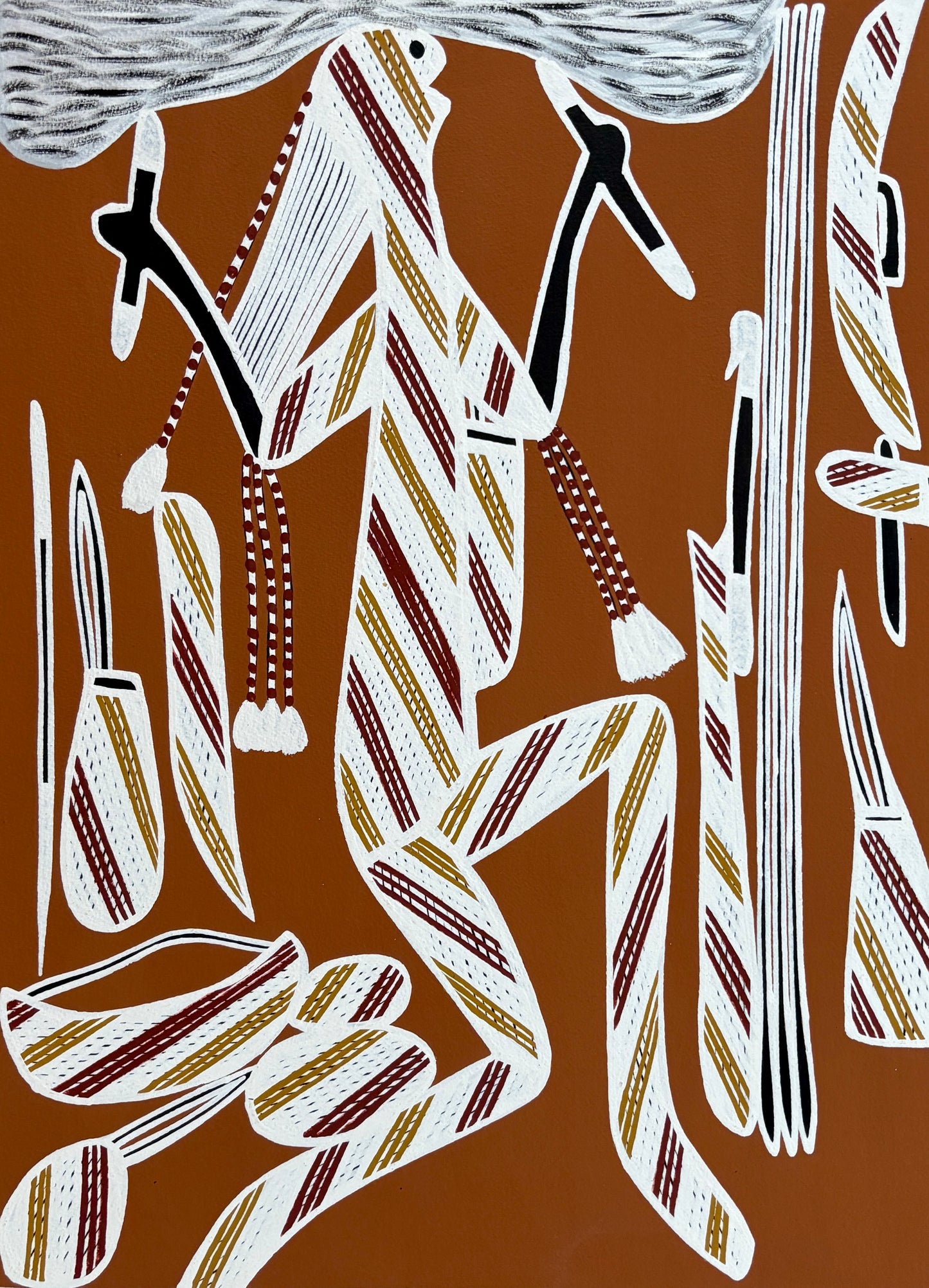 White Cloudman Dancing | KW-539