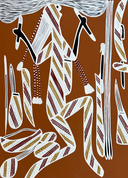 White Cloudman Dancing | KW-539