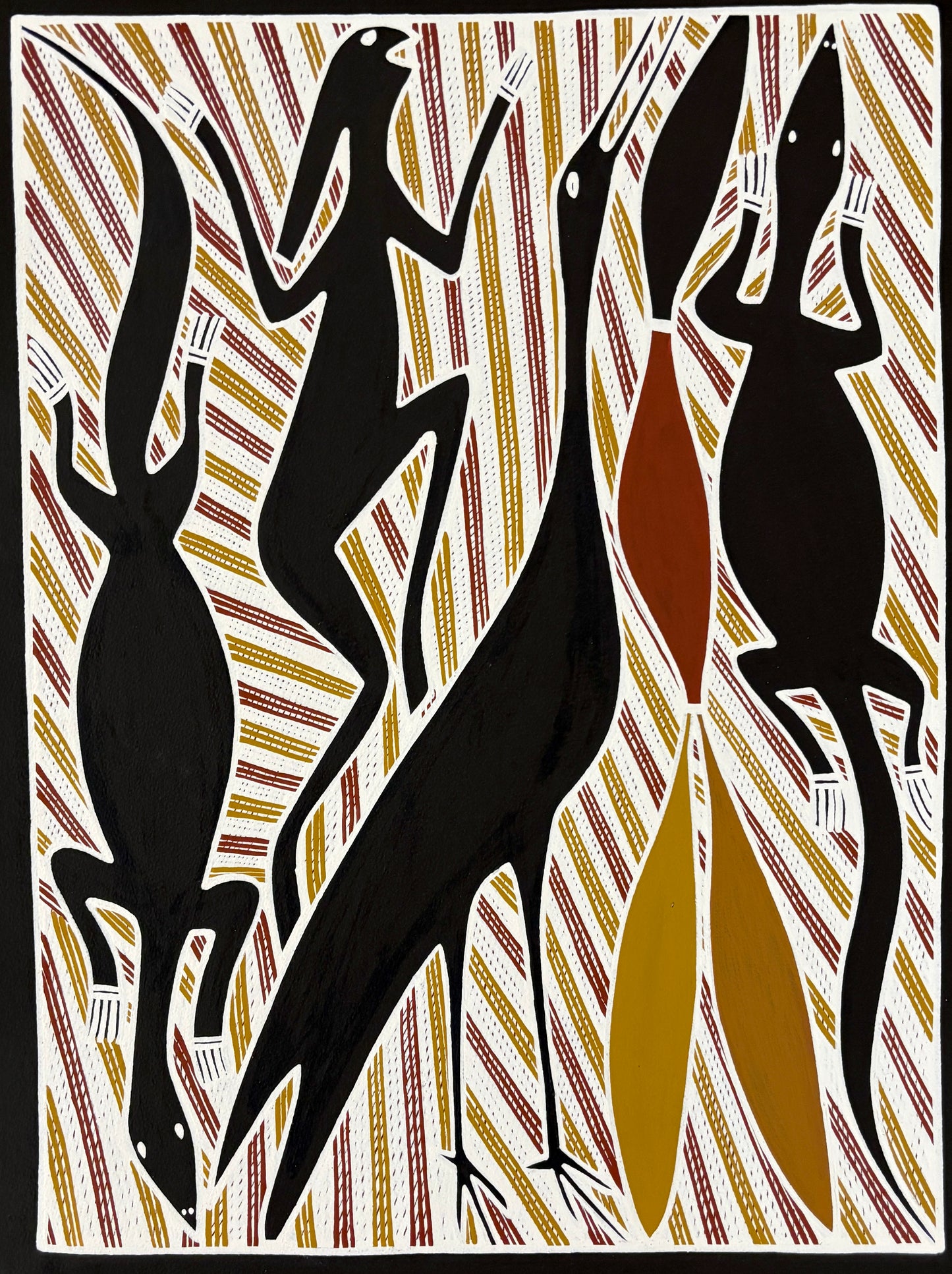 Dancing Mimi, Goanna & Wild Yam | KW-549