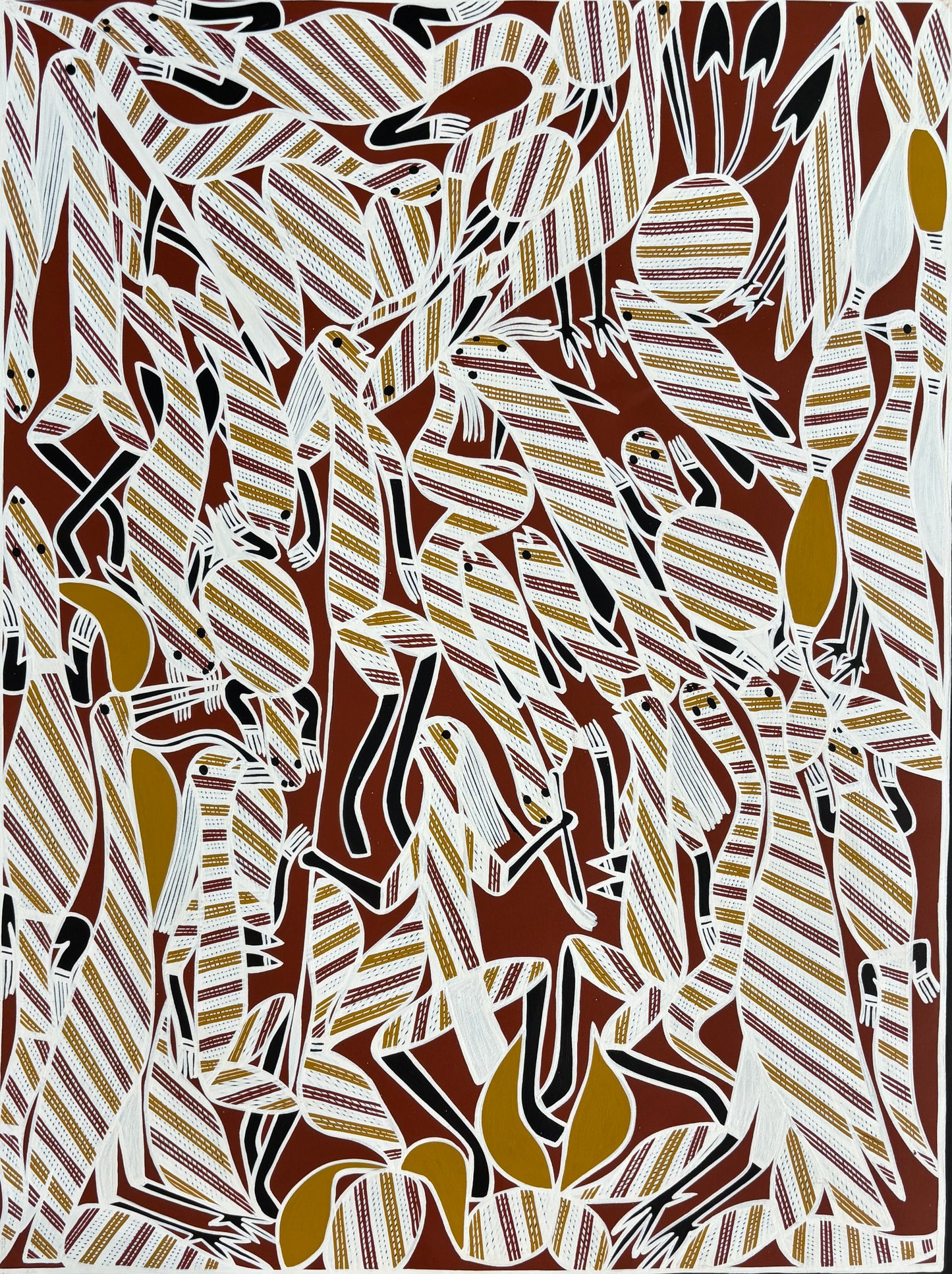 Hunting & Dancing Mob with Bush Tucker | KW-552