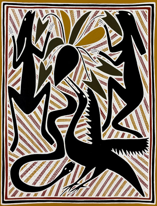 Dancing Mimis and Brolga | KW-576