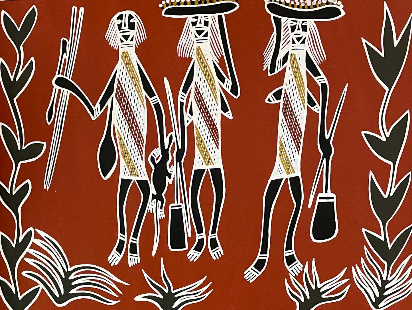 Family Coming Back from Hunting | KW-765