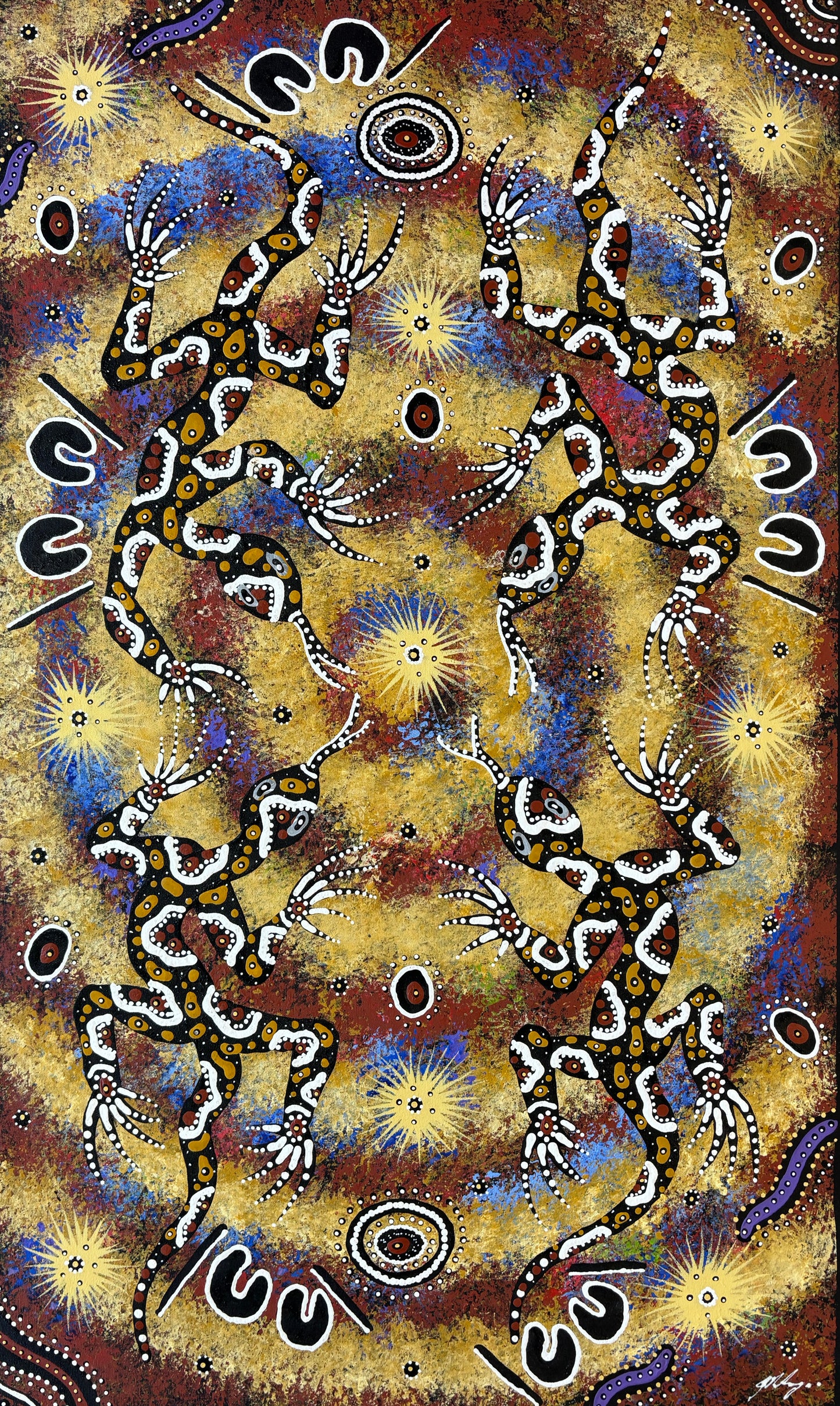 Dancing Goannas | SP-2753