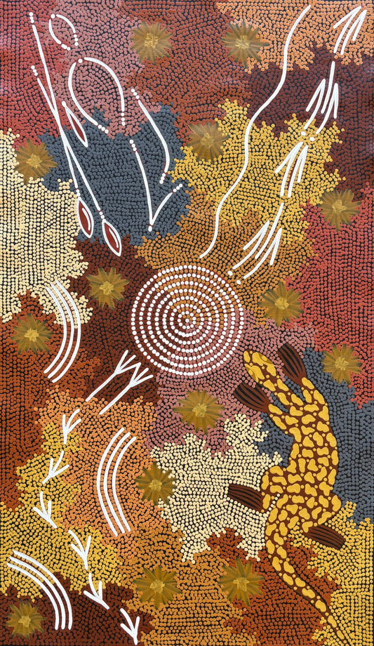 Men Hunting For Emu, Kangaroo and Perentie | SP-2799